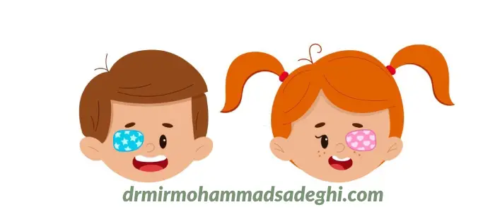 درمان تنبلی چشم در کودکان