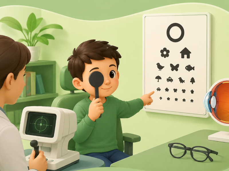 چگونه بفهمیم کودک به عینک نیاز دارد؟